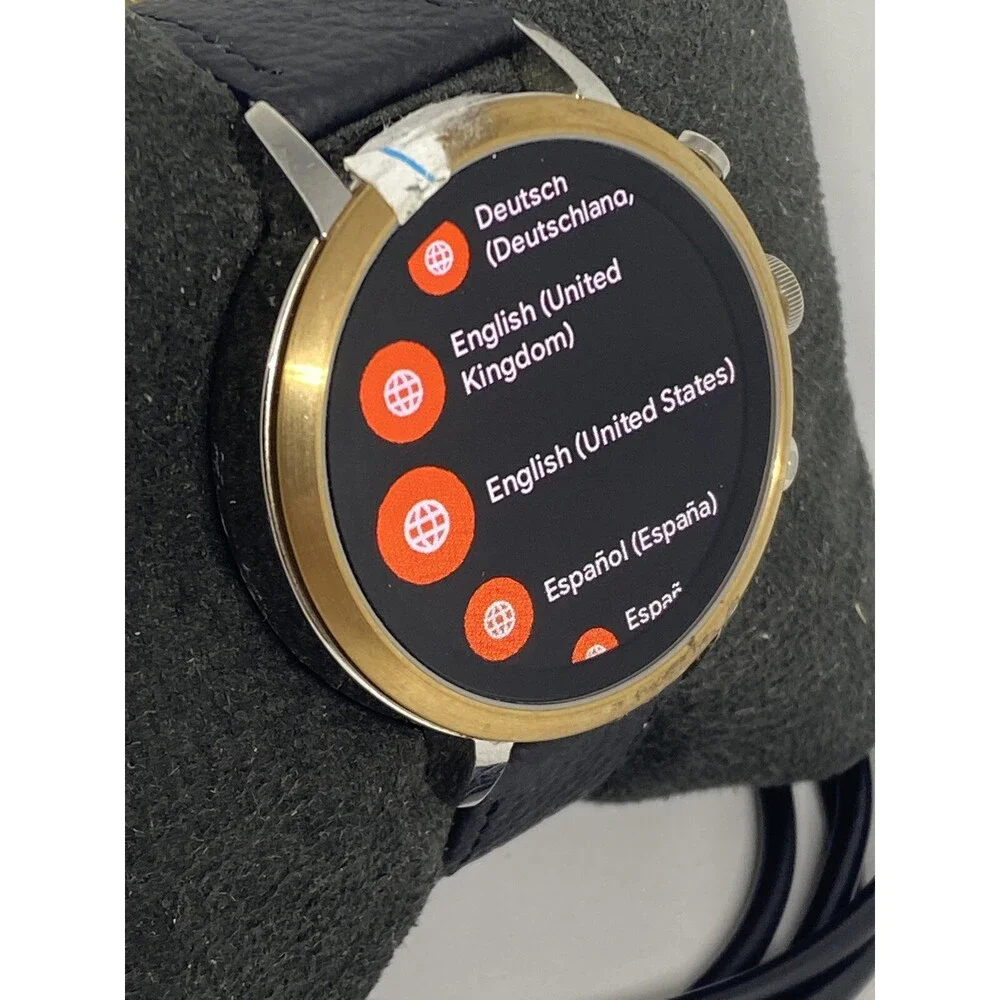 Fossil Gen 4 Authentic Digital Dial Smart Watch Custom Band FTW6016 AB622